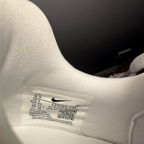 Nike Field General Trainers White Gum Sole Sneakers Women’s Size 8.5 - Picture 11 of 16